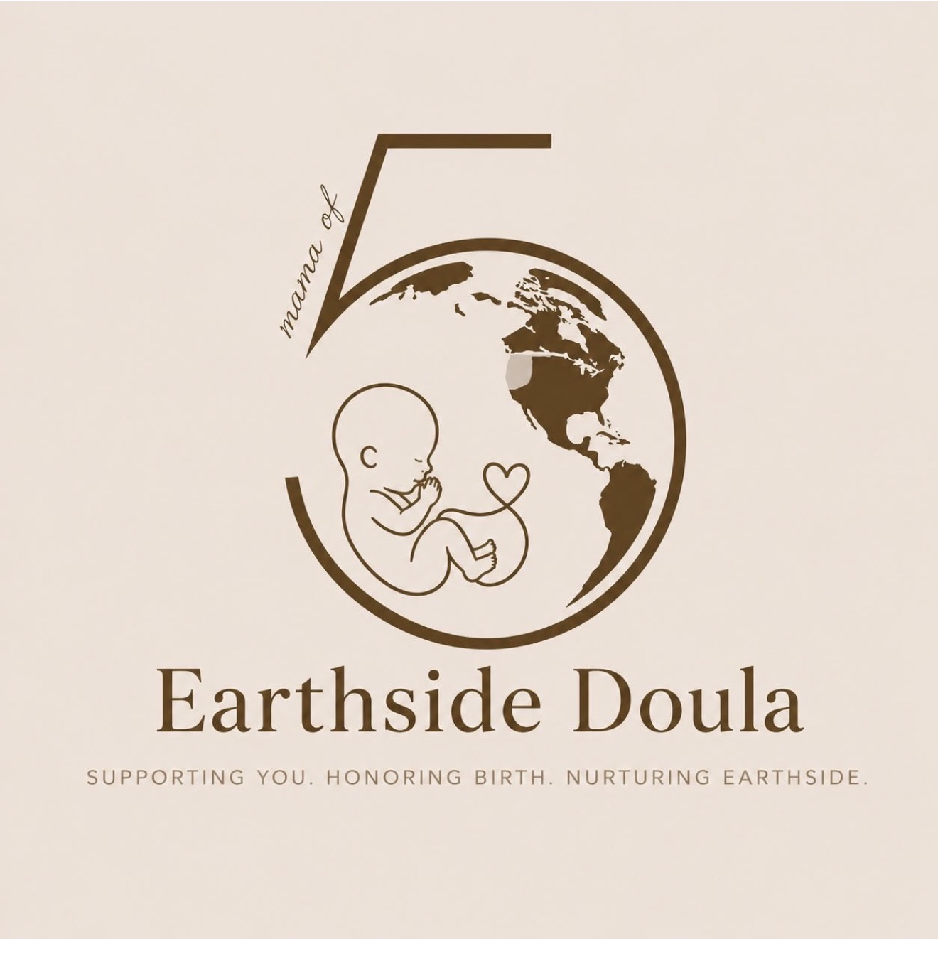 Earthside Doula 5 logo
